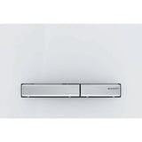 Geberit Sigma50 Mechanical Dual Flush - White Finish, Chrome Trim