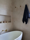 Pacifica Curved Wall Spout - Brushed Gold