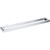 Romeo Single Towel Rail 600mm - Chrome