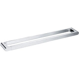 Romeo Single Towel Rail 800mm - Chrome