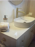 Pacifica Basin Mixer Tall - Brushed Gold