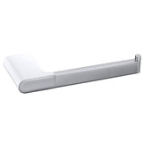 Coral Toilet Paper Holder - Chrome & White