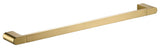 Coral Single Towel Rail 600mm - Brushed Gold