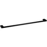 Eva Single Towel Rail 600mm - Matt Black