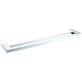 Eva Double Towel Rail 600mm - Chrome