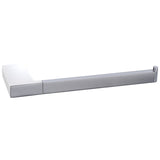 Eva Towel Bar - Chrome & White