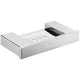 Cubix soap dish - Chrome