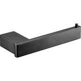 Cubix Toilet Paper Holder - Matt Black