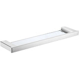 Cubix glass shelf - Chrome