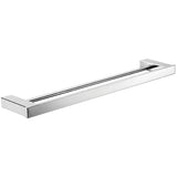 Cubix double towel rail 610mm - Chrome