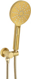 Hamilton Hand Shower on Bracket - Brushed Gold