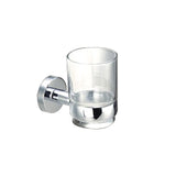 Round Single Cup Holder - Chrome