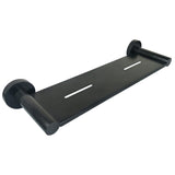 Round Metal Shelf - Matt Black