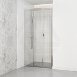 830-1030mm Wall to Wall Sliding Shower Screen Variant Colour Framed 3 Panels Doors 6mm Glass