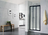 830-1030mm Wall to Wall Sliding Shower Screen Variant Colour Framed 3 Panels Doors 6mm Glass