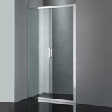 920-1750x2000mm Semi-Frameless Shower Screen Sliding Door Wall to Wall Variant Colour Hardwares 6mm Glass