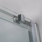 920-1750x2000mm Semi-Frameless Shower Screen Sliding Door Wall to Wall Variant Colour Hardwares 6mm Glass