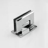 940-1910mm Frameless Wall to Wall Shower Screen Door Hung with Fix Panel in Variant Colour Fittings 10mm Glass