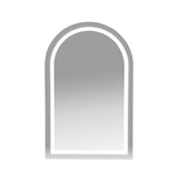 Athena 500 x 900mm LED Arch Wall-Hung Shaving Cabinet - Single Door
