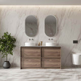 Bella 1500mm Freestanding Cabinet - Notaio Walnut