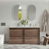 Bella 1500mm Freestanding Cabinet - Notaio Walnut