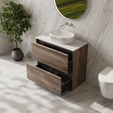 Bella 900mm Freestanding Cabinet - Notaio Walnut