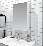 MDF Shaving Cabinet 450mm - Gloss White