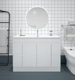 BIANCA 1200mm PVC Freestanding Vanity