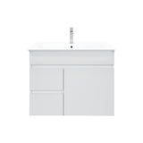 BIANCA 750mm PVC Wall-Hung Vanity (LHD)