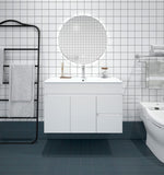 BIANCA 900mm PVC Wall-Hung Vanity (RHD)