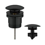 Pop Up Plug & Waste 32mm Universal Fit - Matt Black