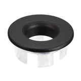 Round Basin Overflow Cover - Matt Black