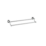 Birmingham Double Towel Rail 600mm - Chrome