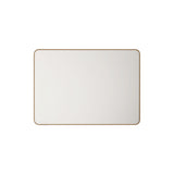 Aluminum Framed 600mm  Rectangular Mirror- Brushed Gold