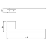 FLAT Series Towel Ring – Forest Grey