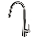 Palm Pull Out Kitchen Sink Mixer - Gunmetal Grey