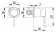 Coral II Mini Back Plate Wall Mixer  - Brushed Nickel