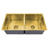 Bella Above/Undermount Kitchen Sink 790mm x 440mm - Brushed Gold