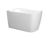 Harvard Rectangular Corner Bathtub - Gloss White