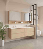HERA 1800mm Wall-Hung Vanity - Tas Oak
