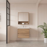 HERA 600mm Wall-Hung Vanity - Elegant  Oak