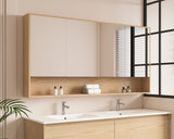 HERA 1500mm Shaving Cabinet - Tas Oak