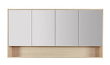 HERA 1500mm Shaving Cabinet - Tas Oak