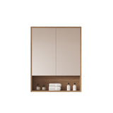 HERA 600mm Shaving Cabinet - Elegant Oak