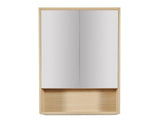 HERA 600mm Shaving Cabinet - Tas Oak