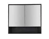 HERA 900mm Shaving Cabinet - Black Oak
