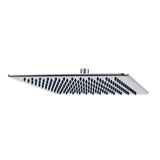 Seto 304 Stainless Steel Square Shower Head 300mm - Chrome