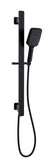 Seto Rail Shower with integrated water inlet - Matt Black