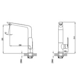 Ikon Kiama Sink Mixer - Chrome