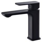 Ikon Seto basin Mixer - Matt Black